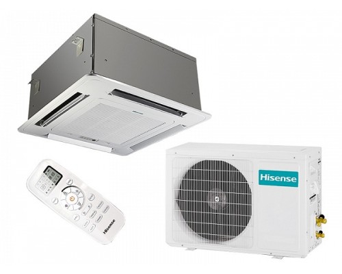 Кассетный кондиционер Hisense AUC-36UX4SEA / AUW-36U4SA (DC Inverter)