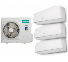 Мульти-сплит система Hisense AMS-09UR4SVEDB65*3 + AUW3-24U4SZD