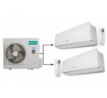 Мульти-сплит система Hisense AMS-09UR4SVEDB65*2 + AMW2-14U4SRE