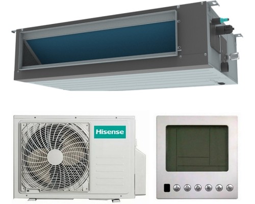 Канальный кондиционер Hisense AMD-09UX4RBL8/AUW-09U4RS8