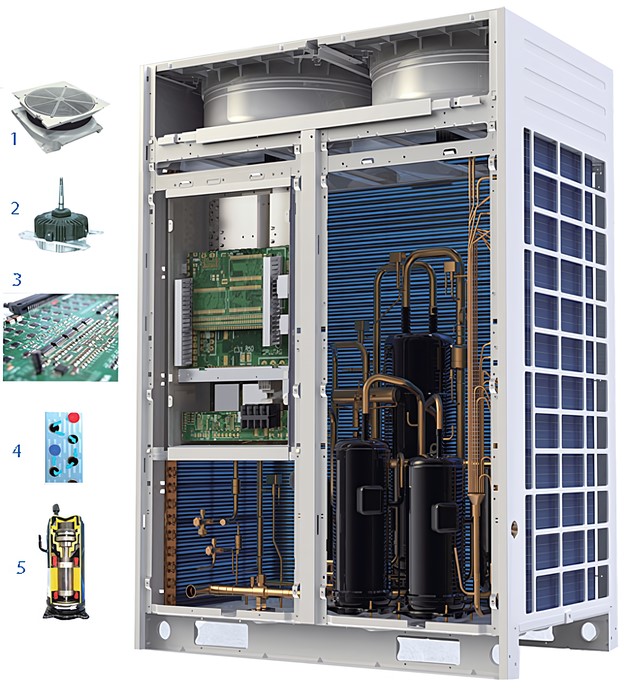 Наружный блок VRF системы Carrier 38VF016H119016 Наружный блок VRF системы Carrier 38VF016H119016