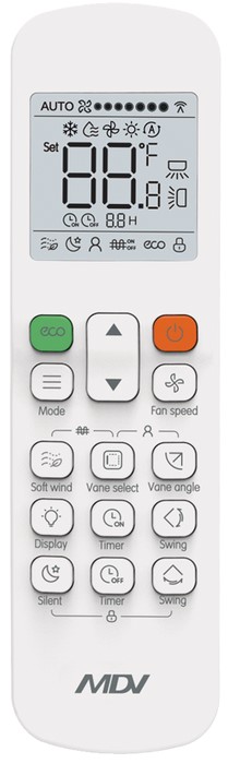 Настенный фанкойл до 3,5 кВт Mdv MDKG-V300C Настенный фанкойл до 3,5 кВт Mdv MDKG-V300C
