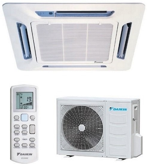 Кассетный кондиционер Daikin FFQN35CXV/RYN35CXV Кассетный кондиционер Daikin FFQN35CXV/RYN35CXV