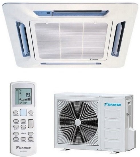 Кассетный кондиционер Daikin FFQN50CXV/RYN50CXV Кассетный кондиционер Daikin FFQN50CXV/RYN50CXV