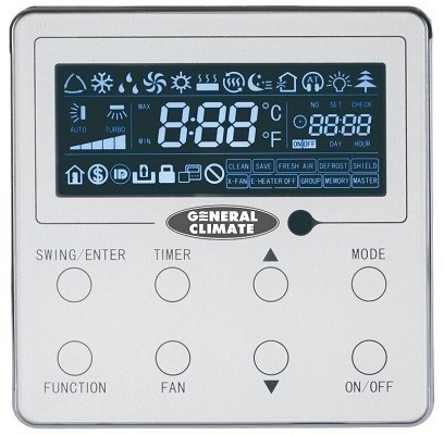 Кассетная VRF система General Climate GC-G45/4CRAN1-A Кассетная VRF система General Climate GC-G45/4CRAN1-A
