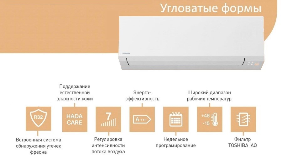 Настенный внутренний блок мульти сплит-системы Toshiba RAS-B07G3KVSG-E Настенный внутренний блок мульти сплит-системы Toshiba RAS-B07G3KVSG-E