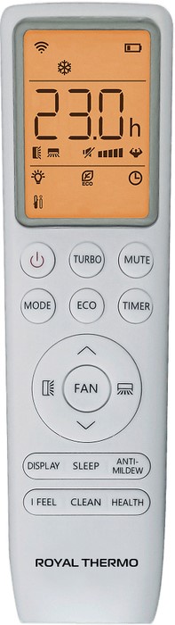 Кондиционер Royal Thermo Barocco RTBI-12HN8/black Кондиционер Royal Thermo Barocco RTBI-12HN8/black