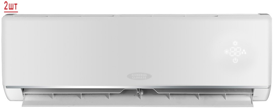 Мульти сплит-система на 2 комнаты General Climate Free Multi 2 GU-M2E14H32/GC-ME07HR32*2 Мульти сплит-система на 2 комнаты General Climate Free Multi 2 GU-M2E14H32/GC-ME07HR32*2