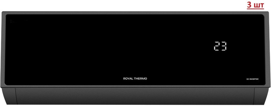 Мульти сплит-система на 3 комнаты Royal Thermo RTFMO-21HN8/RTFMI-07HN8/black*3 Мульти сплит-система на 3 комнаты Royal Thermo RTFMO-21HN8/RTFMI-07HN8/black*3