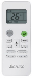 Кондиционер Chigo Sunrise CS-35V3G-1K268/White Кондиционер Chigo Sunrise CS-35V3G-1K268/White