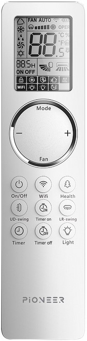 Настенный кондиционер Pioneer ARTIS EXTRA LOW KFRI50XLOW/KORI50XLOW Настенный кондиционер Pioneer ARTIS EXTRA LOW KFRI50XLOW/KORI50XLOW