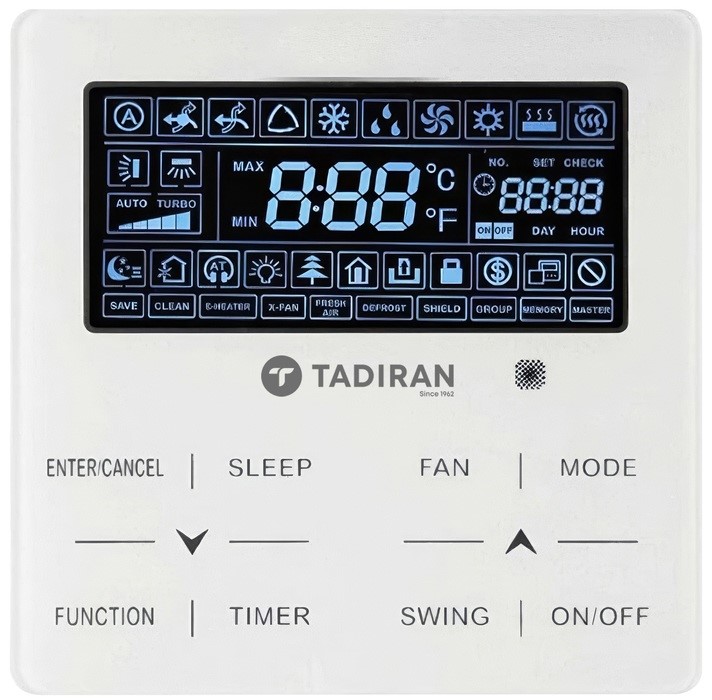 Канальная VRF система Tadiran TNVMF180CPT/1-V Канальная VRF система Tadiran TNVMF180CPT/1-V