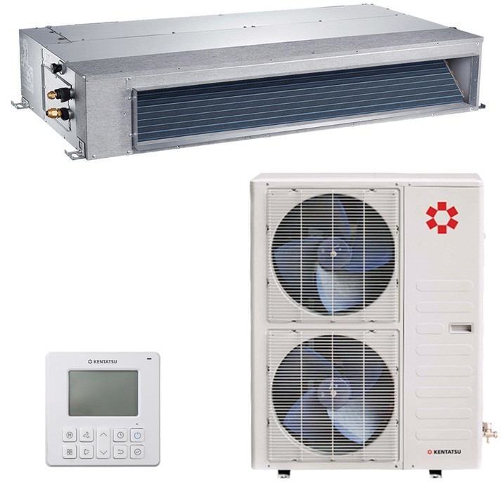 Канальный кондиционер Kentatsu KSKR140HFAN3R/KSUT140HFAN3L/-40 Канальный кондиционер Kentatsu KSKR140HFAN3R/KSUT140HFAN3L/-40