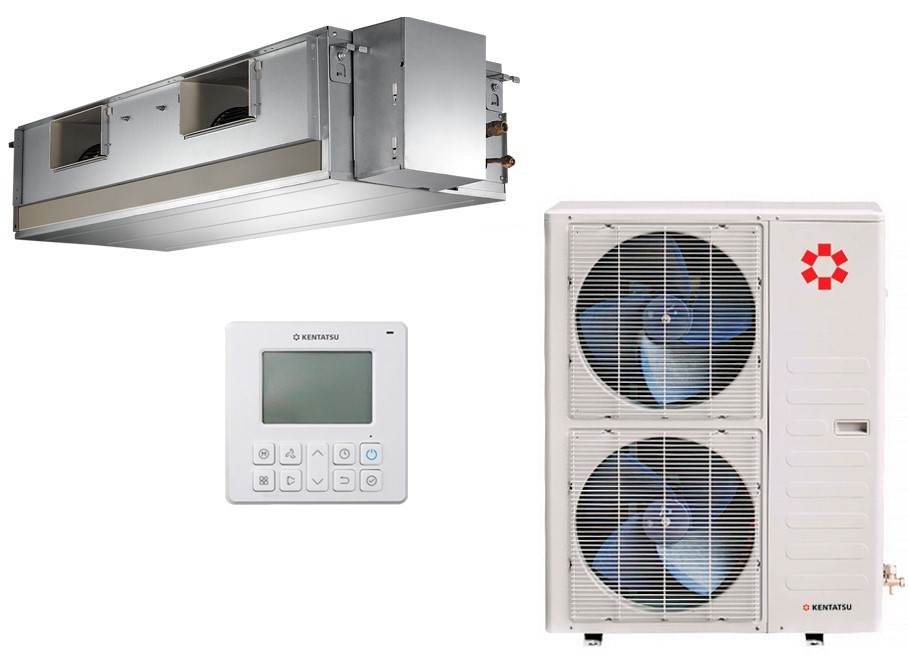 Канальный кондиционер Kentatsu KSTR140HFAN3R/KSUT140HFAN3L/-40 Канальный кондиционер Kentatsu KSTR140HFAN3R/KSUT140HFAN3L/-40