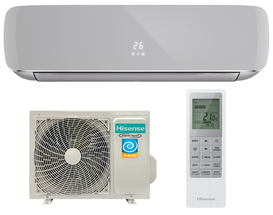 Кондиционер Hisense Silver Crystal Super AS-13UW4RVETG00(R) SILVER Предлагаем купить кондиционер с установкой в Москве Кондиционер Hisense Silver Crystal Super AS-13UW4RVETG00(R) SILVER Предлагаем купить кондиционер с установкой в Москве