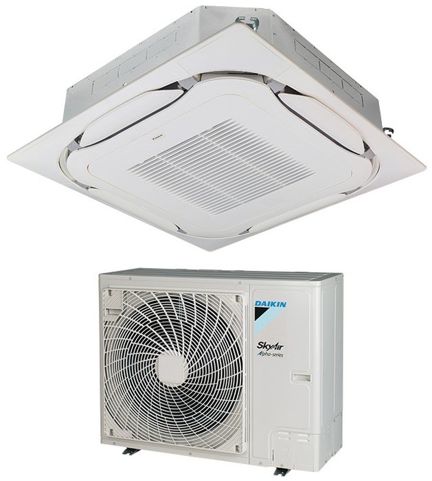Кассетный кондиционер Daikin FCAG100B/RZAG100NY1/-40 Кассетный кондиционер Daikin FCAG100B/RZAG100NY1/-40