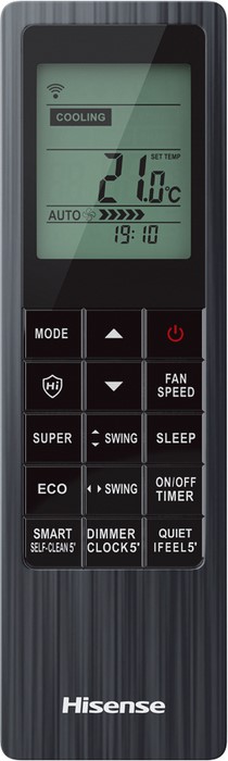 Настенный внутренний блок мульти сплит-системы Hisense Free Match AMS-12UW4RVETG00(B) WI-FI Настенный внутренний блок мульти сплит-системы Hisense Free Match AMS-12UW4RVETG00(B) WI-FI