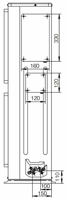 Кассетный кондиционер Excon CR-01-1422 Кассетный кондиционер Excon CR-01-1422