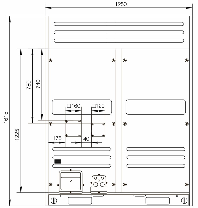 Канальный кондиционер Excon CR-01-4423 Канальный кондиционер Excon CR-01-4423