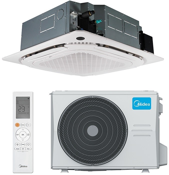 Кассетный кондиционер Midea MCD1-24HRN1-Q/MOX431U-24HN1-Q/-40 Кассетный кондиционер Midea MCD1-24HRN1-Q/MOX431U-24HN1-Q/-40