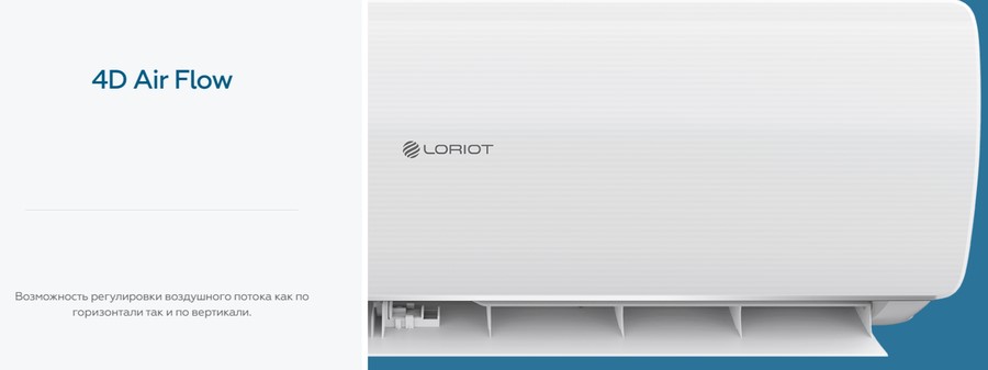 Кондиционер Loriot Diamond White LAC-12MD Кондиционер Loriot Diamond White LAC-12MD