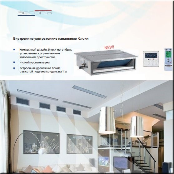 Канальная VRF система Aeronik AMV-R  22 P/NaB-K