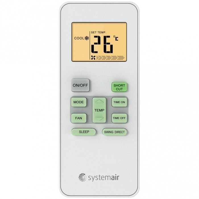 Настенный внутренний блок мульти сплит-системы Systemair SYSPLIT WALL SMART 12 V2 EVO HP Q Настенный внутренний блок мульти сплит-системы Systemair SYSPLIT WALL SMART 12 V2 EVO HP Q