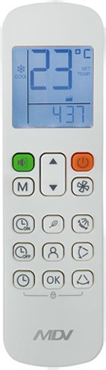 Кассетный фанкойл до 12 кВт Mdv MDKA-950R/MDV-MBQ4-02C Кассетный фанкойл до 12 кВт Mdv MDKA-950R/MDV-MBQ4-02C
