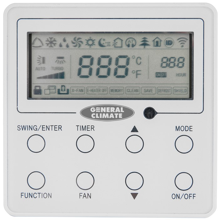 Кассетный кондиционер General Climate GC/GU-4C60HRF Кассетный кондиционер General Climate GC/GU-4C60HRF