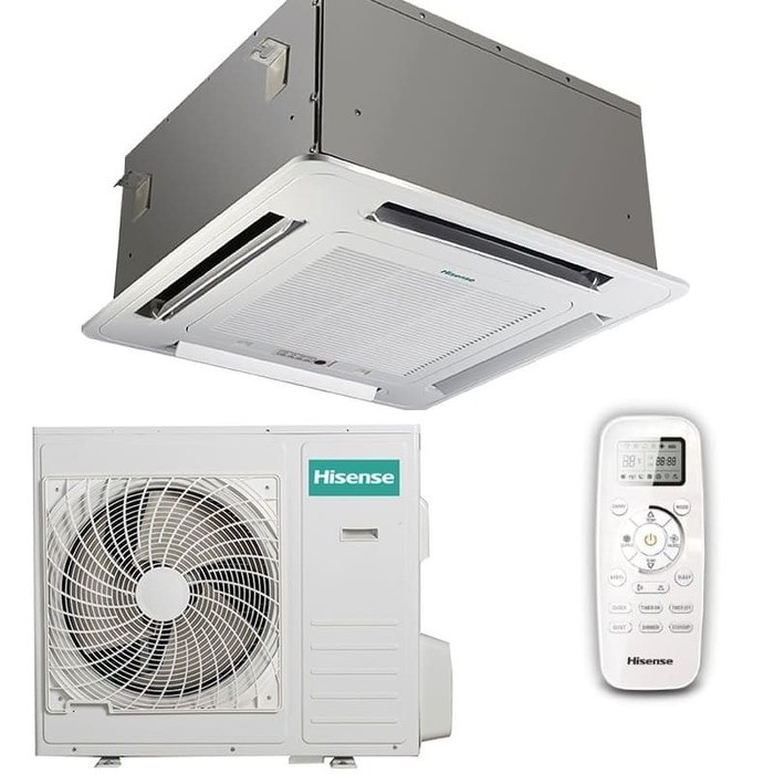 Кассетный кондиционер Hisense AUC-12HR4SAA/AUW-12H4SV Кассетный кондиционер Hisense AUC-12HR4SAA/AUW-12H4SV
