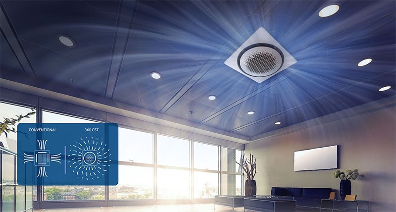 Кассетный кондиционер для офиса Samsung AC100MN4PKH/EU/AC100MXADKH/EU Кассетный кондиционер для офиса Samsung AC100MN4PKH/EU/AC100MXADKH/EU